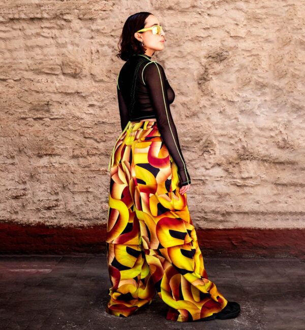 ✴︎ Top de Malla Tripa🩸 Cc: Caníbal ✴︎ Longitud Ajustable ✴︎ Negro Neón - Image 4
