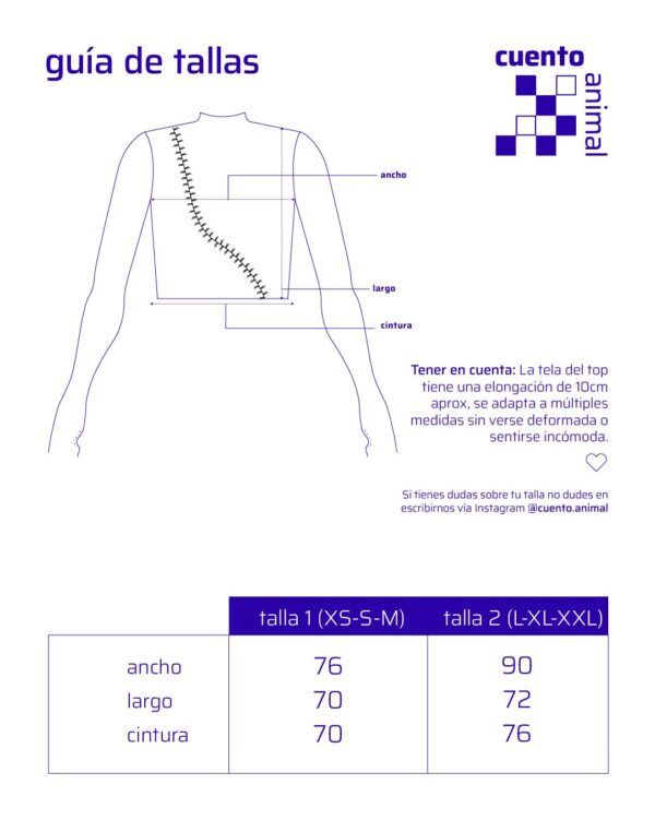 ✴︎ Top de Malla Tripa🩸 Cc: Caníbal ✴︎ Longitud Ajustable ✴︎ Tripa 3D - Image 6